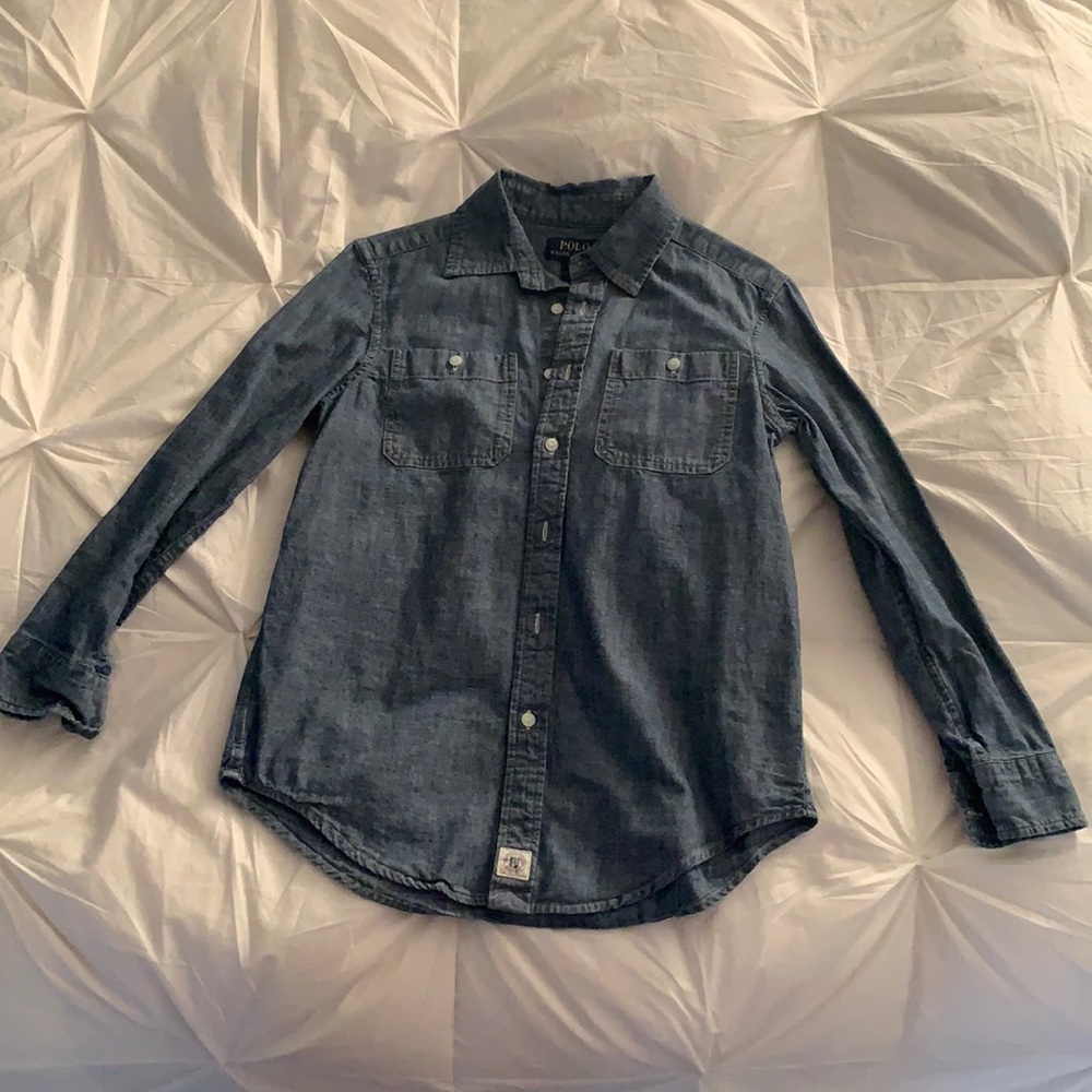 Button down long sleeve shirt